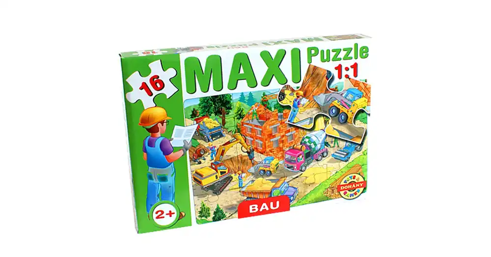 Outlet Maxi puzzle Építkezés – D-Toys