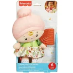 Fisher-Price Cuddle  Chime első rongybabám rágókával – Mattel Prémium