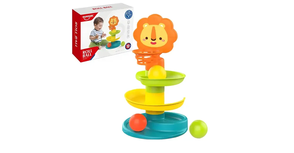 Happy World Vidám oroszlános golyópálya 30 cm Vedd meg online