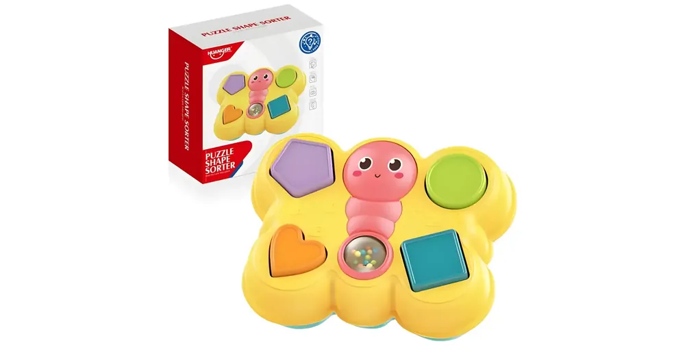 Expressz kézbesítés Happy World Pillangó formaillesztő játék 19 cm