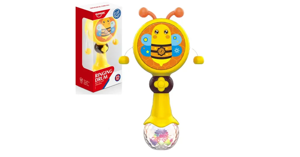 Nézd meg most Music World Méhecskés golyós dob 17 cm