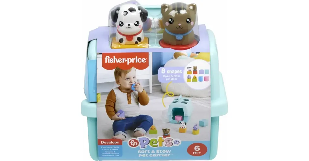 Fisher-Price Kis kedvencek foglalkoztató Állatkás formaválogató – Mattel Azonnali szállítás