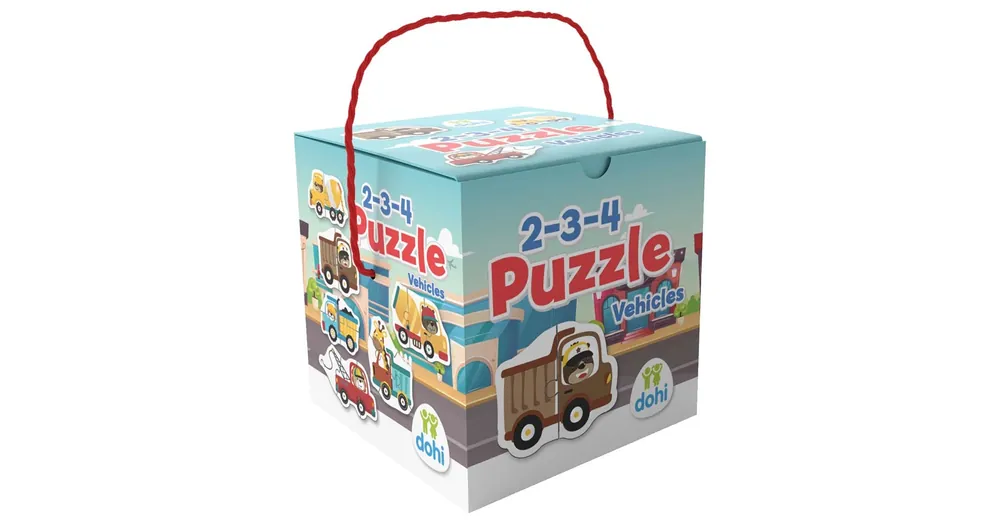 Legkelendőbb 2–3-4 Darabos Puzzle – Járművek