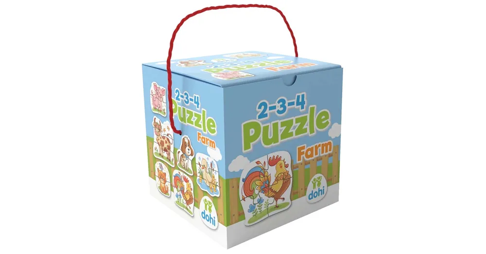 Kedvezményes ár 2–3-4 Darabos Puzzle – Farm állatok
