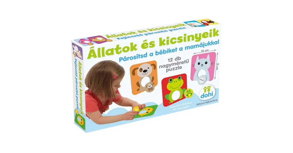 Kedvezményes ár Állatok és Kicsinyeik Párosító Puzzle