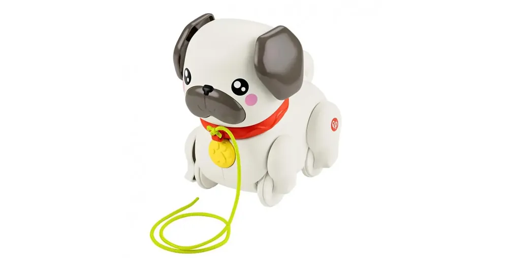 Fisher-Price Kis kedvencek foglalkoztató Sétáltató Mopsz – Mattel Kiárusítás