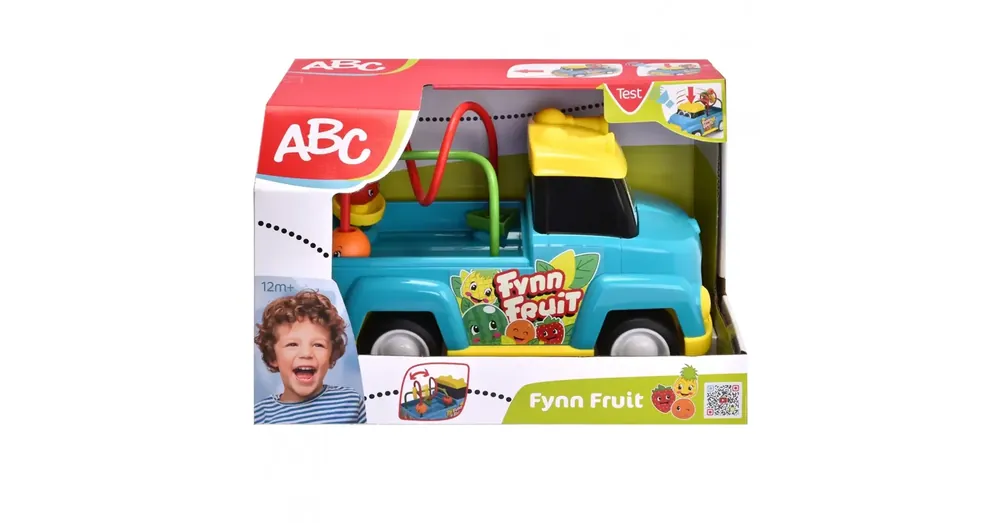 ABC Fynn Fruit húzható kisautó golyóvezetővel 25 cm – Simba Toys Népszerű