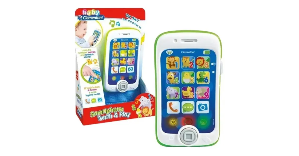 Kedvezményes ár Clementoni Baby Touch Play Interaktív okostelefon