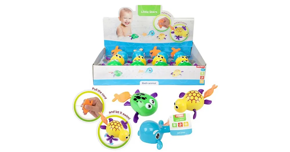 Ajánlat Little Stars Felhúzható vízi állatok 3-féle változatban 1 db