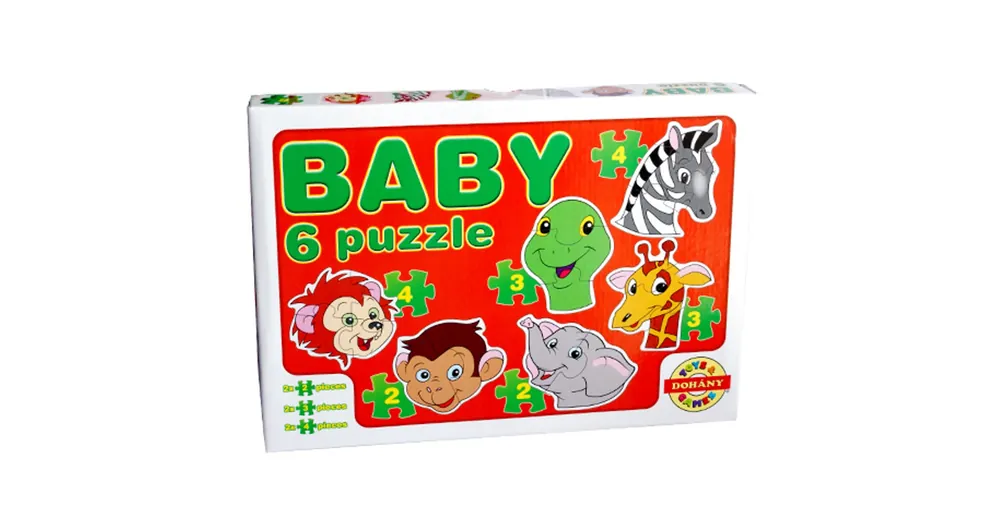 Újdonság Állatos Baby puzzle