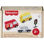 Fisher-Price Wood fa kisautó szett – Mattel Kedvezmény