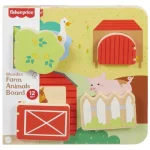Árengedmény Fisher-Price Wood fa kukucsfarm készségfejlesztő játék – Mattel