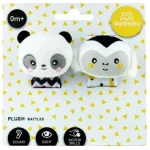 GaGaGu Dupla csörgő szett – Majom és Panda Kiárusítás