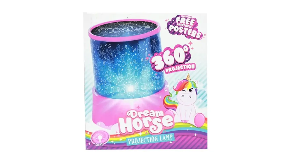 Glow N Fun projektoros lámpa unikornis mintával Szuper akció