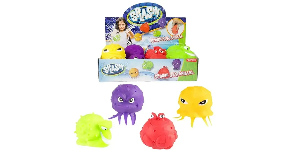 Outlet Splash Morcos szivacsos tengeri állatok többféle változatban 1 db