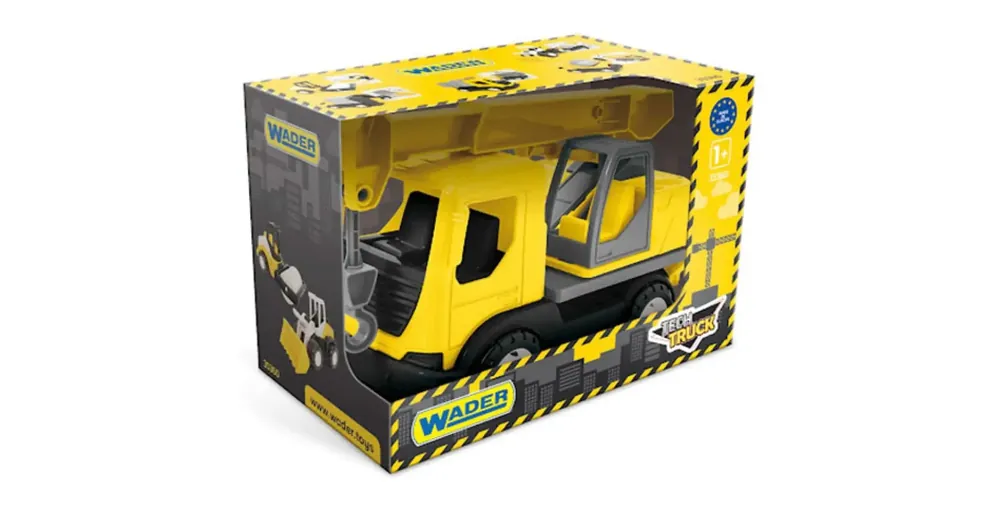 Akció Tech Truck Darus teherautó dobozban 26 cm – Wader
