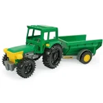 Zöld traktor billenős pótkocsival 38,5 cm – Wader Bestseller