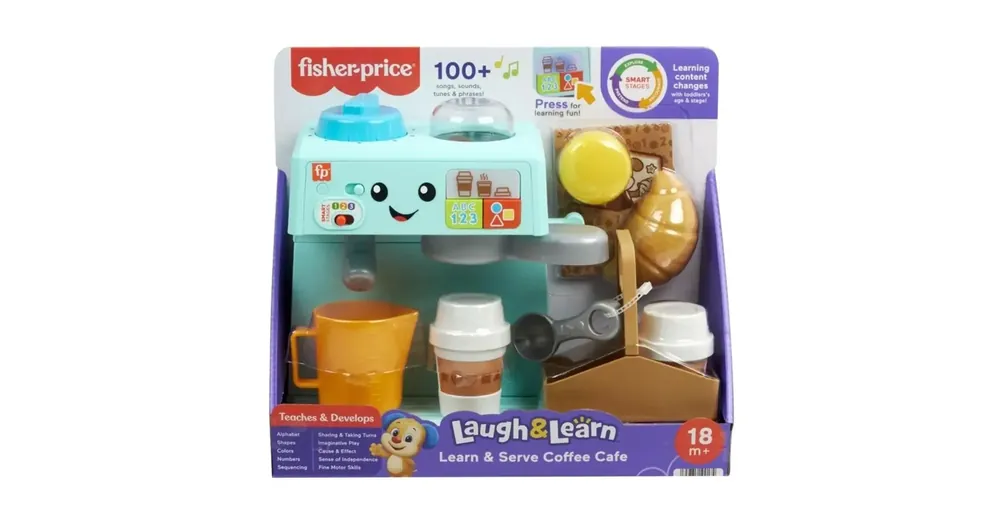 Fisher-Price Kacagj és Fejlődj Babarista Kávéfőző – Mattel Kedvezményes ár