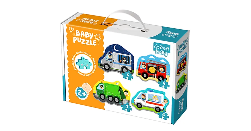 Árcsökkenés Járművek bevetésen bébi puzzle szett – Trefl