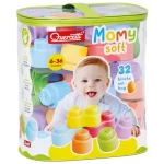 Biztonságos vásárlás Quercetti Momy Soft 32 db-os puha építőkocka szett
