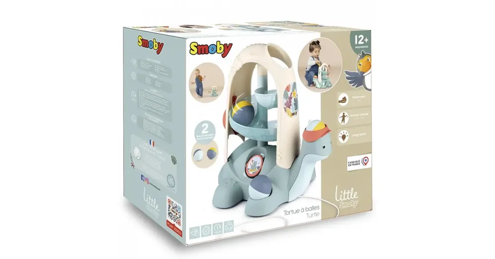 Ajánlat Little Smoby Húzható teknős golyópálya bébijáték – Simba Toys