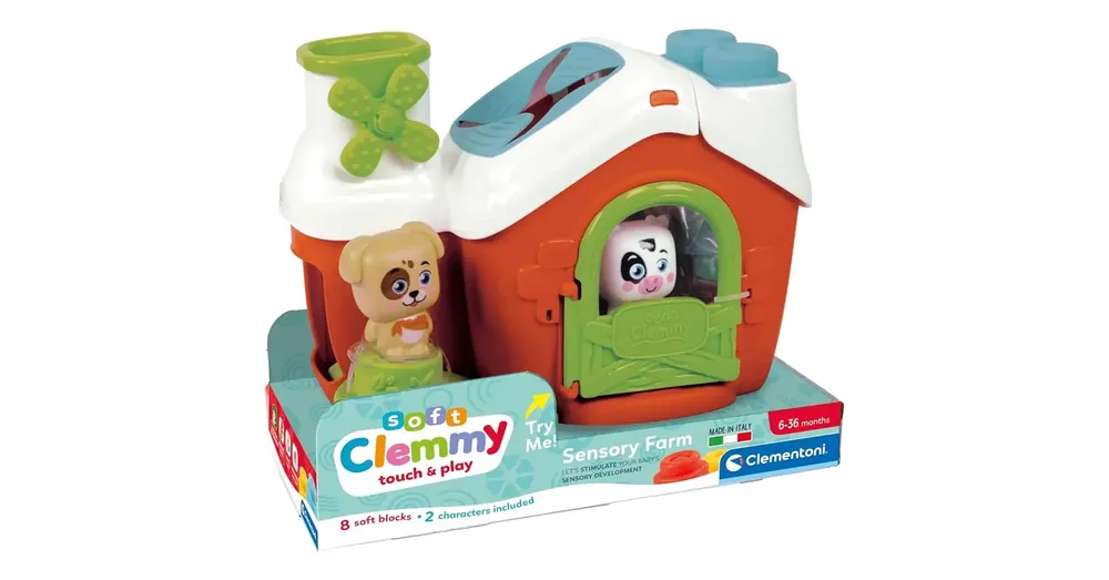 Clemmy Szenzoros puha farm szett – Clementoni Kihagyhatatlan ajánlat