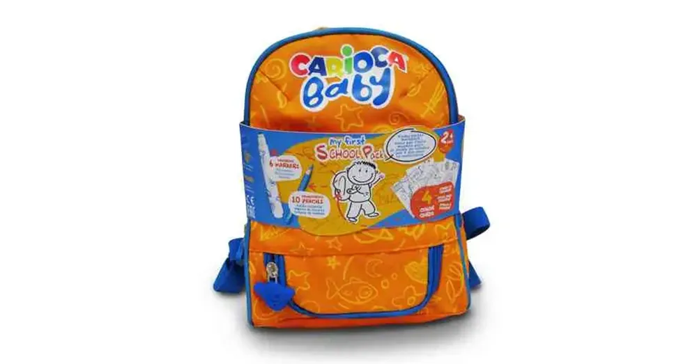 Ne maradj le Baby hátizsák rajzeszközökkel 18×24 cm – Carioca