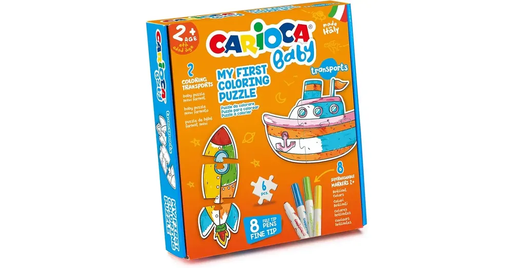 Utolsó esély Baby első színezhető puzzle szettem – Carioca