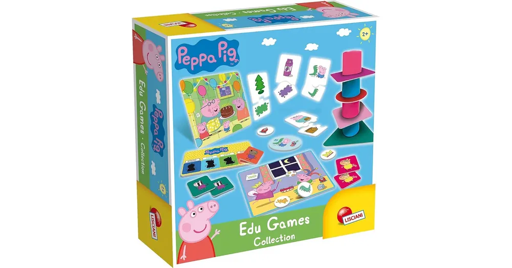 Nézd meg most Peppa malac Készségfejlesztő játékgyűjtemény – Lisciani