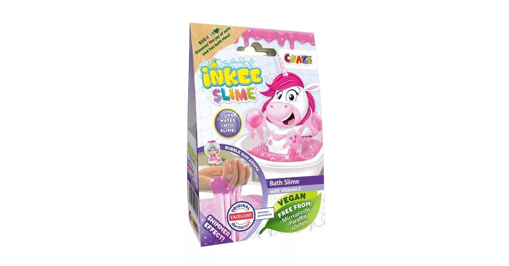 Craze Inkee Galupy Sellő vegán fürdő slime vattacukor illattal Azonnali szállítás