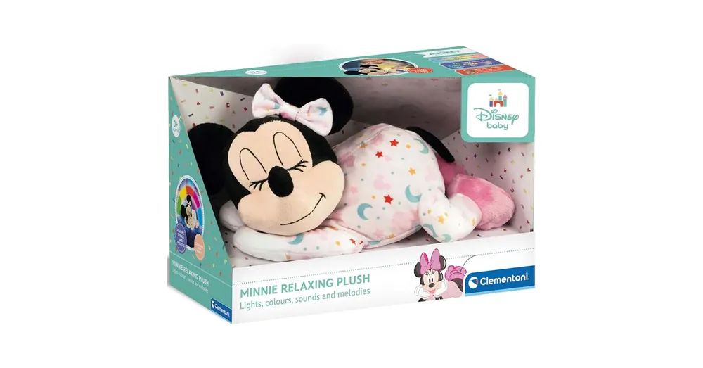 Minnie egér alvó interaktív plüssfigura – Clementoni Nézd meg most