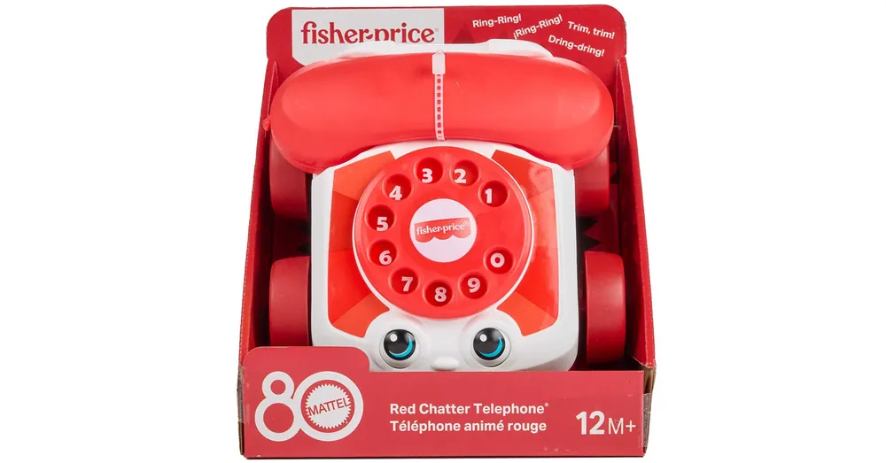 Ne maradj le Fisher-Price Fecsegő telefon 80. évfordulós kiadás – Mattel