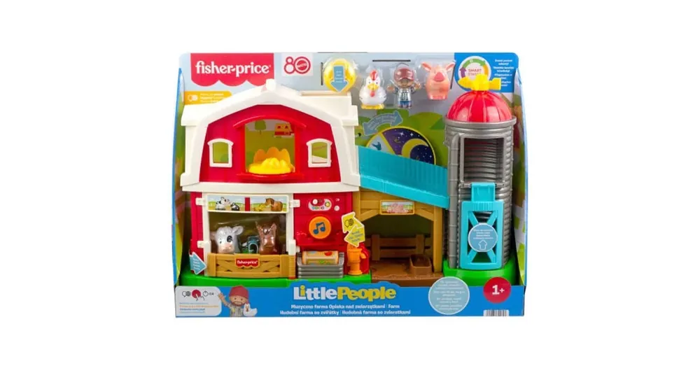 Akciós ár Fisher-Price Little People Farm játékszett állatfigurákkal – Mattel