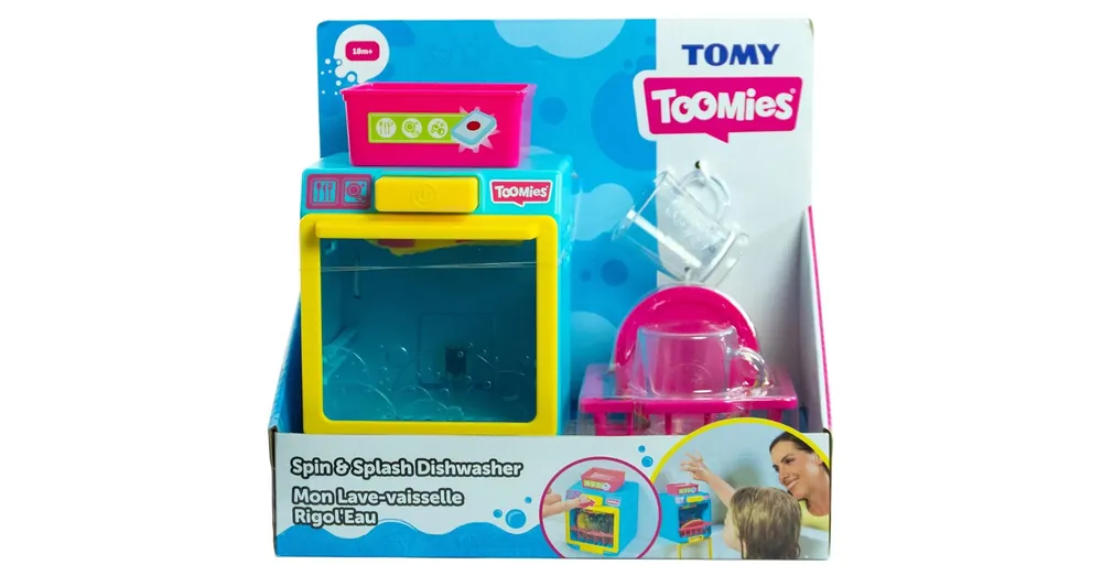 Tomy Toomies Szuper pancsi mosogatógép fürdőjáték Expressz szállítás