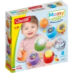 Legnépszerűbb Quercetti Momy Soft 8 db-os szenzoros puha építőkocka szett fénnyel és hanggal