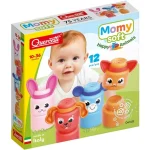 Quercetti Momy Soft boldog állatok 12 db-os puha építőkocka szett Legkelendőbb