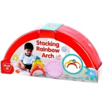 Gyors szállítás Playgo Szivárványos építő bébijáték