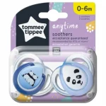 Legnépszerűbb Tommee Tippee Anytime 2 db-os cumi szett (0–6hó)