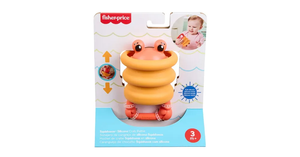 Olcsó Fisher-Price Tengerpajti rágóka – Rák – Mattel