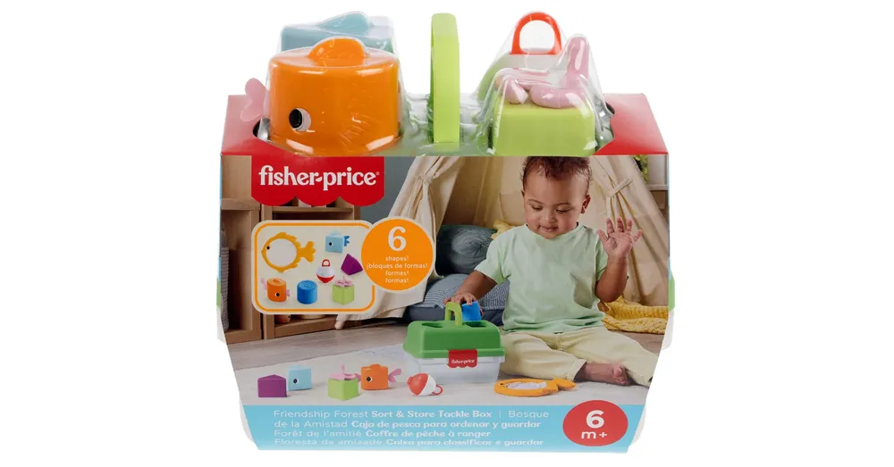 Fisher-Price Formaválogató csalis doboz – Mattel Expressz kézbesítés
