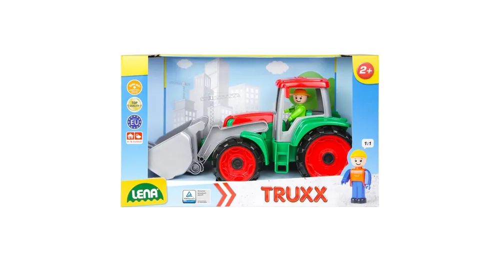 LENA Truxx traktor dobozban 37 cm Kiárusítás