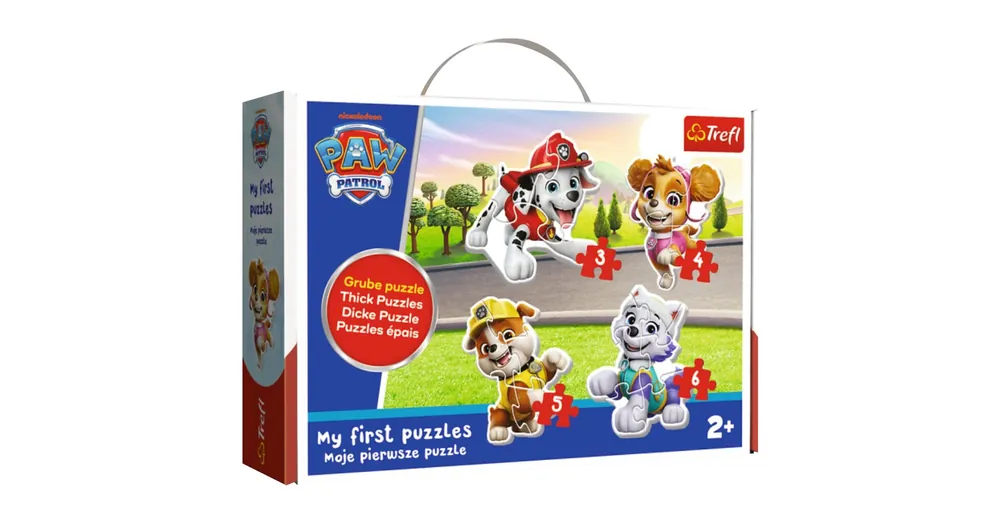 Első puzzle-öm Mancs őrjárat 4 az 1-ben 6–5-4–3 db-os puzzle – Trefl Népszerű