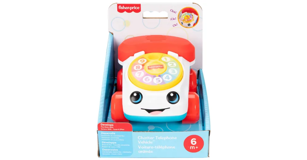 Szuper akció Fisher-Price Tili-toli fecsegő telefon kisautó – Mattel
