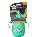 Tommee Tippee Superstar Zöld Szívószálas Tanuló Itatópohár 300ml Vásárlói kedvenc