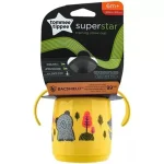 Tommee Tippee Superstar Sárga Szívószálas Tanuló Itatópohár 300ml Azonnali szállítás