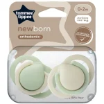 Biztonságos vásárlás Tommee Tippee Newborn újszülött cumi 2 db-os szett többféle változatban (0–2 hó)