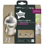 Tommee Tippee Closer To Nature ANTI-COLIC cumisüveg 260ml 2 db-os szett (0 hó+) Biztonságos fizetés