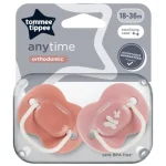 Tommee Tippee Anytime játszócumi 2 db-os szett többféle változatban (18–36 hó) Szuper ajánlat