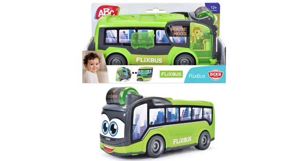 Vedd meg online ABC Mosolygós Flixbus – Dickie Toys