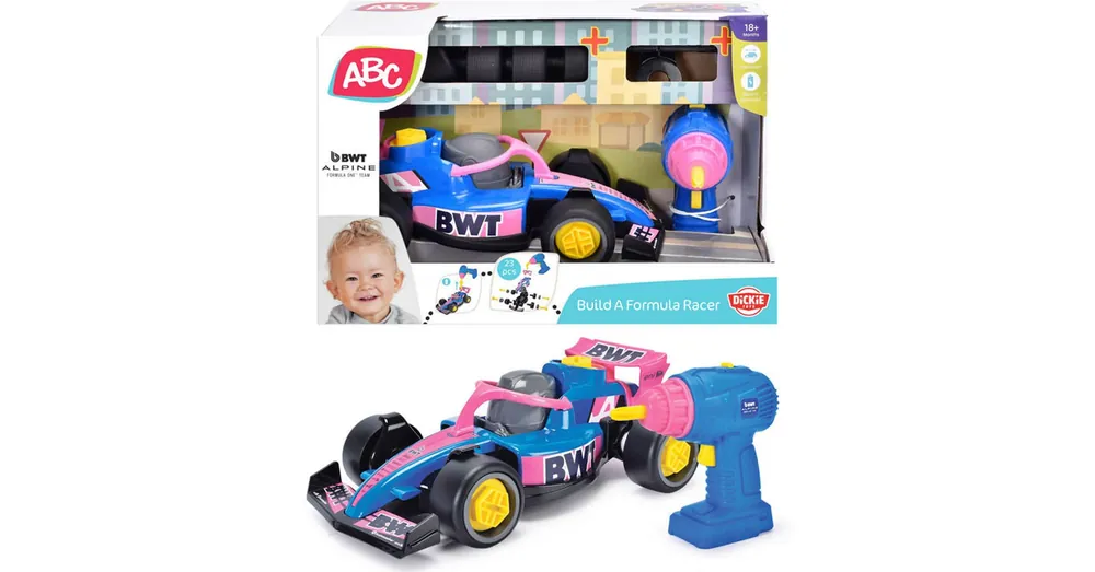 ABC szerelhető BWT Alpine Formula 1 versenyautót – Dicke Toys Olcsóbb
